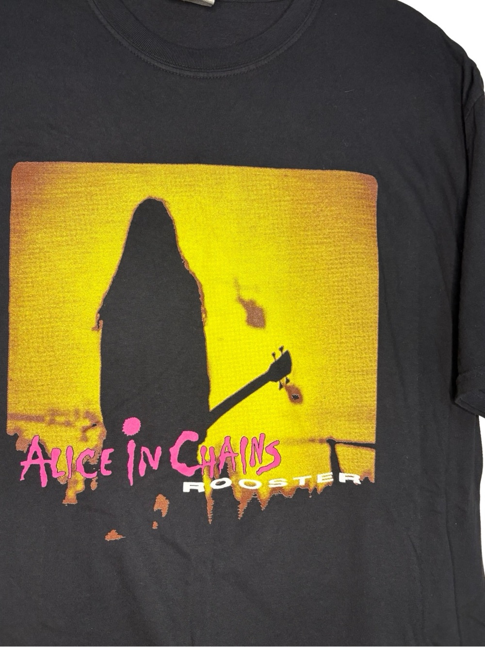 Alice In Chains - “Rooster” 1992 single promo boot band T-shirt (XL)